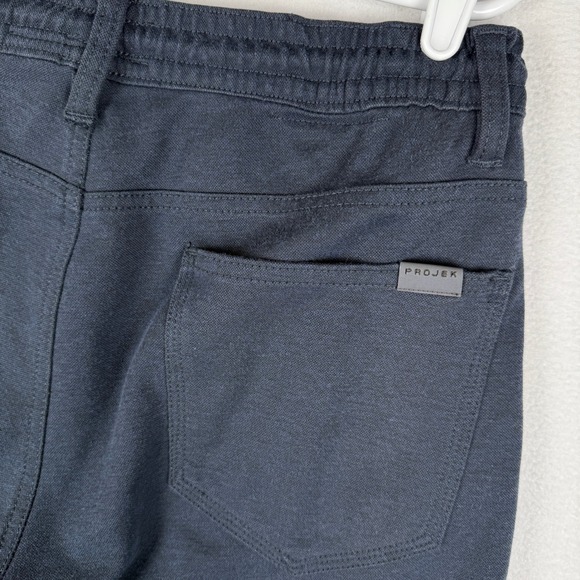 Projek Raw Knitted Jogger Sweatpants Mens Large Navy Blue Drawstring Athleisure - Picture 5 of 8